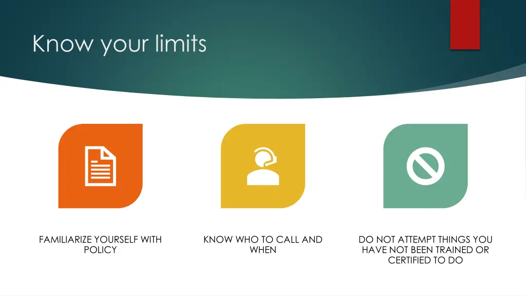 know your limits