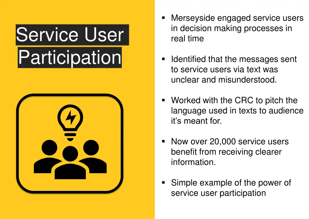 merseyside engaged service users in decision