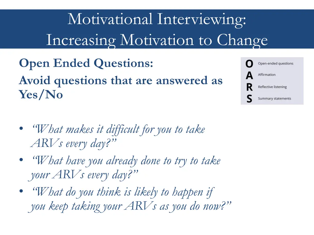 motivational interviewing increasing motivation 1