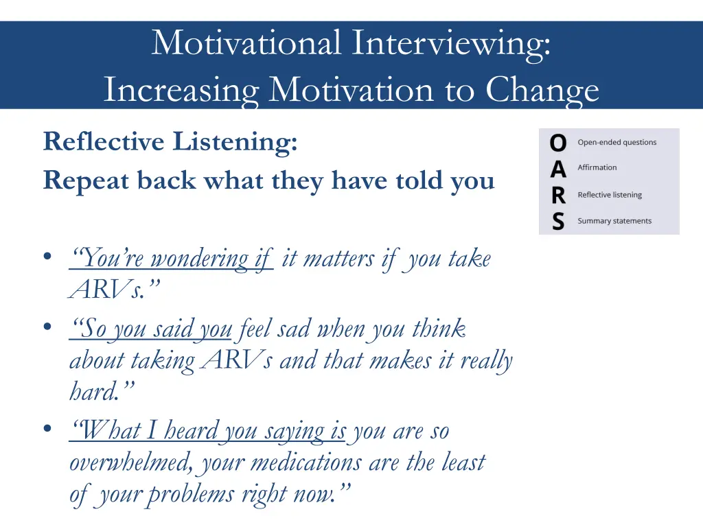 motivational interviewing increasing motivation 3