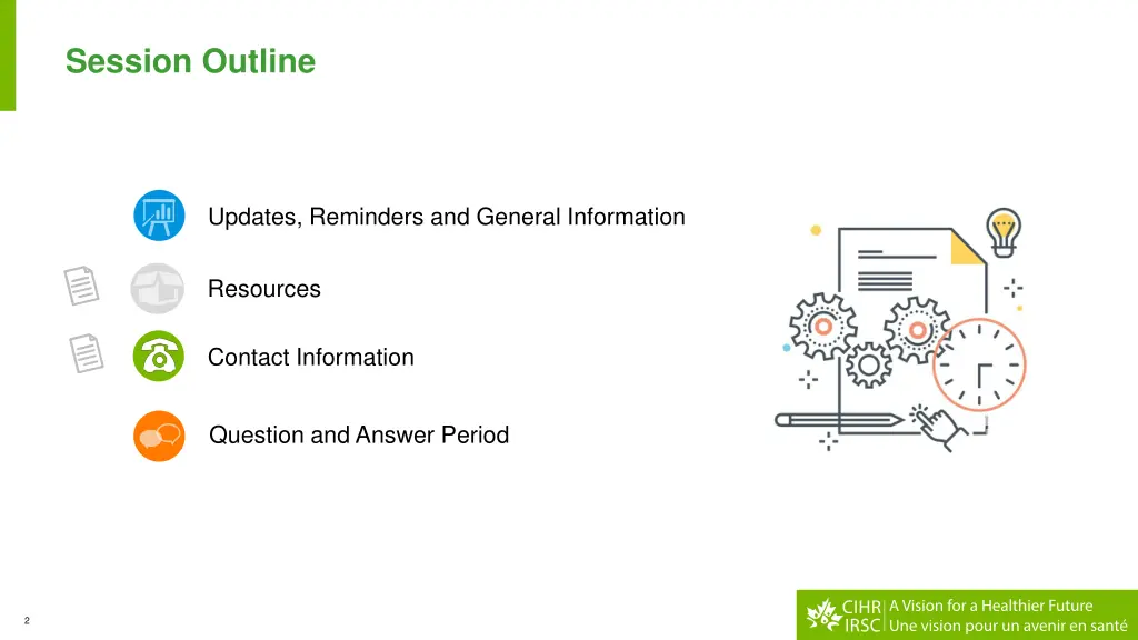 session outline