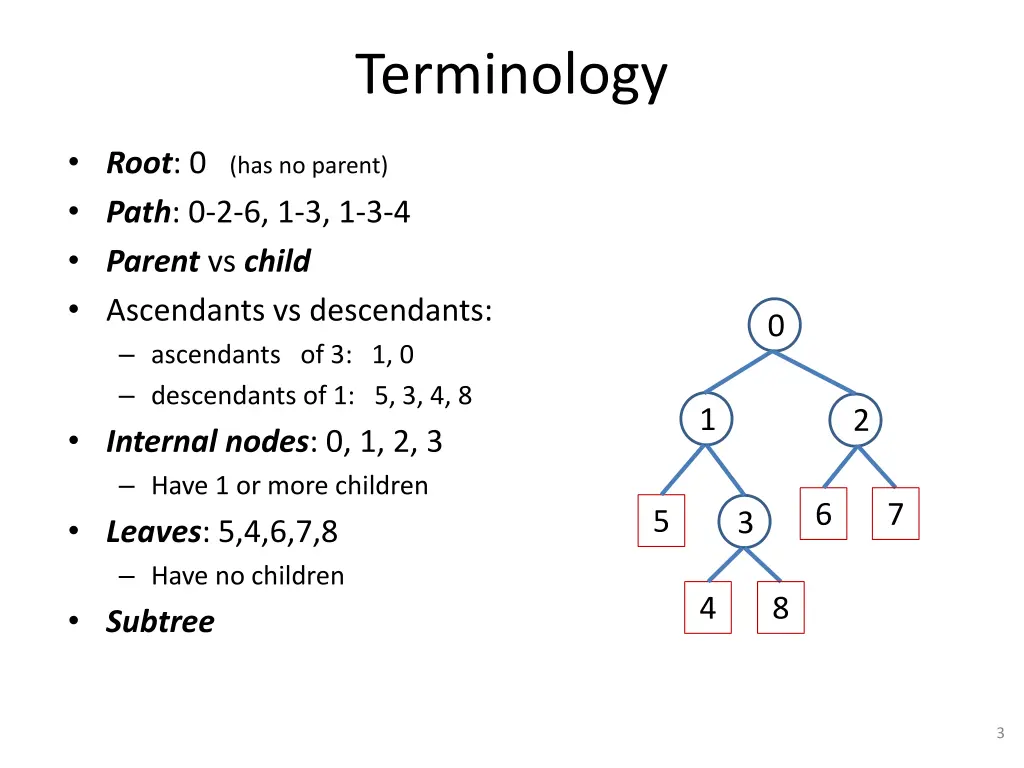 terminology