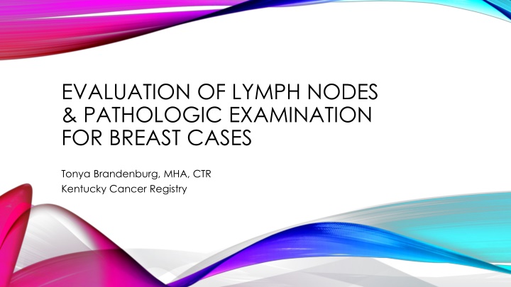 evaluation of lymph nodes pathologic examination