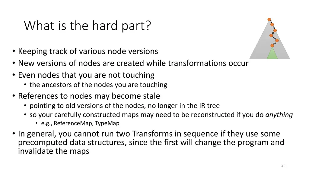what is the hard part