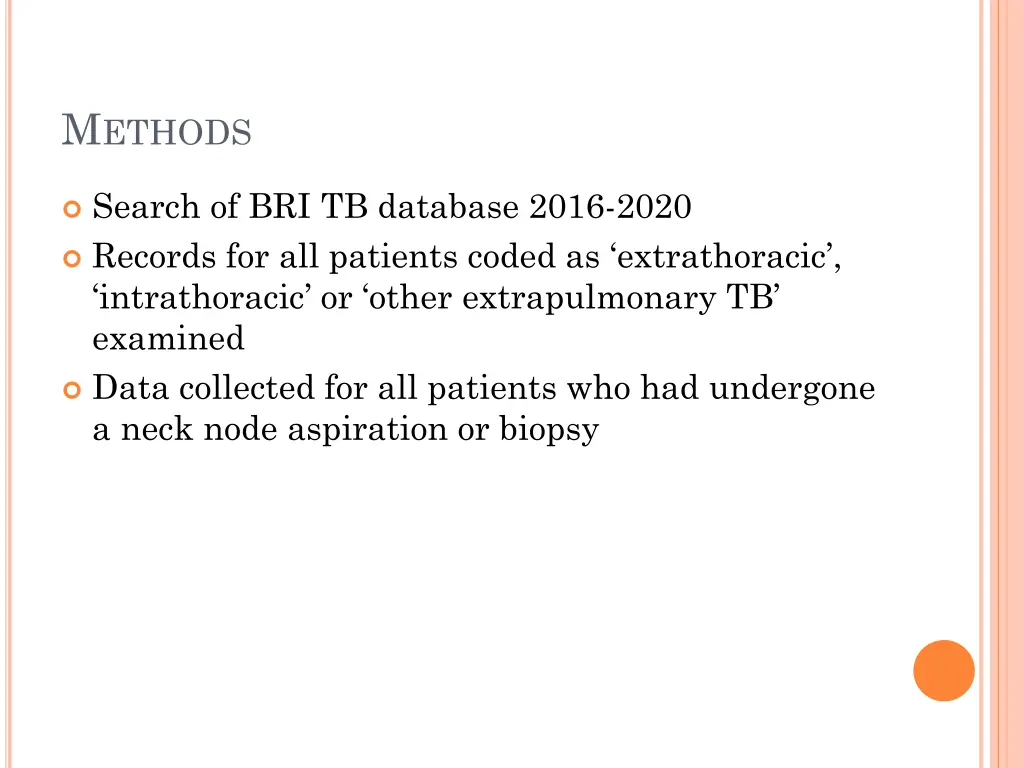 m ethods
