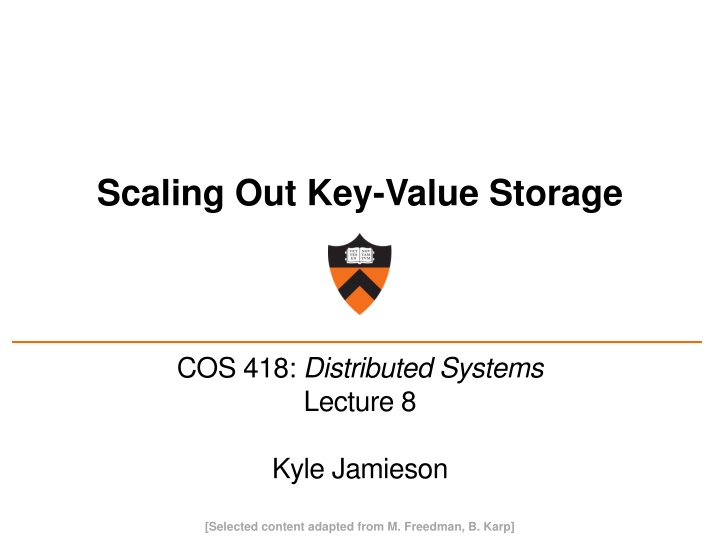 scaling out key value storage