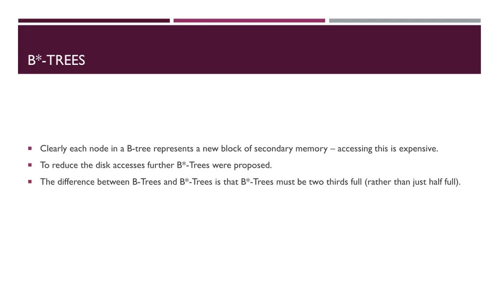 b trees 1