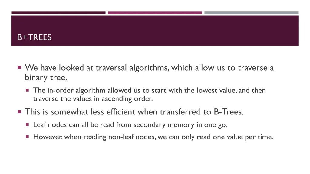 b trees 3