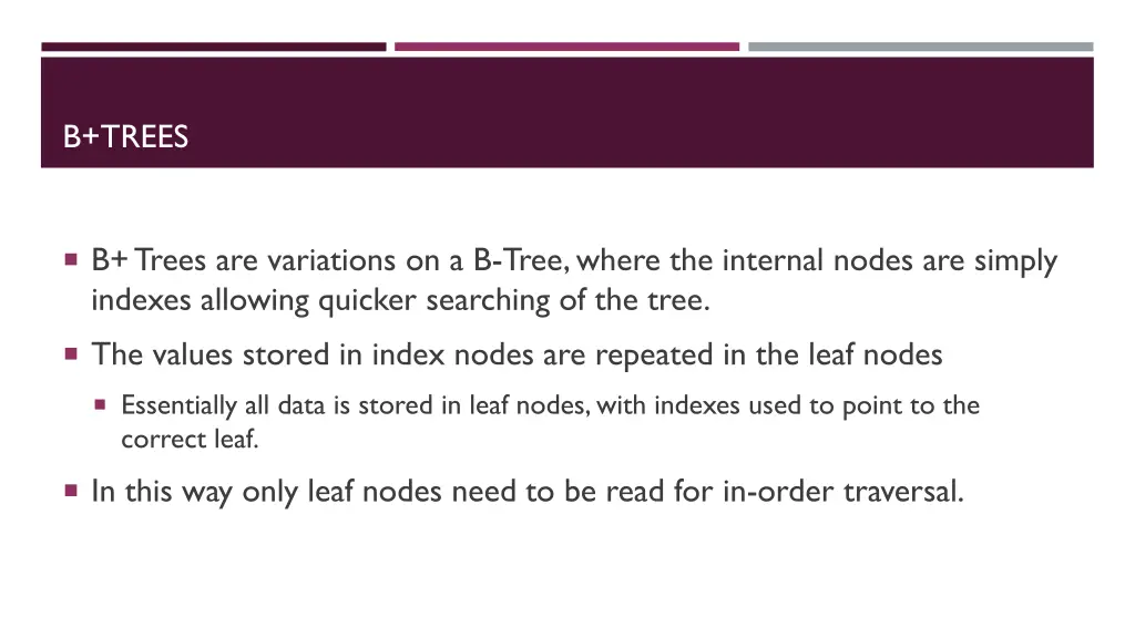 b trees 4