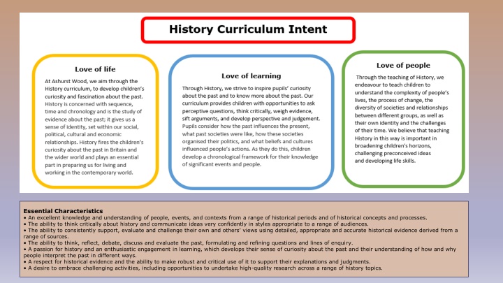 essential characteristics an excellent knowledge