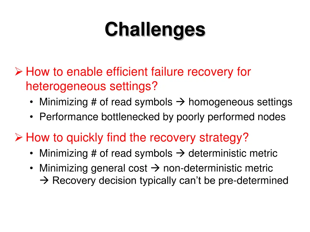 challenges