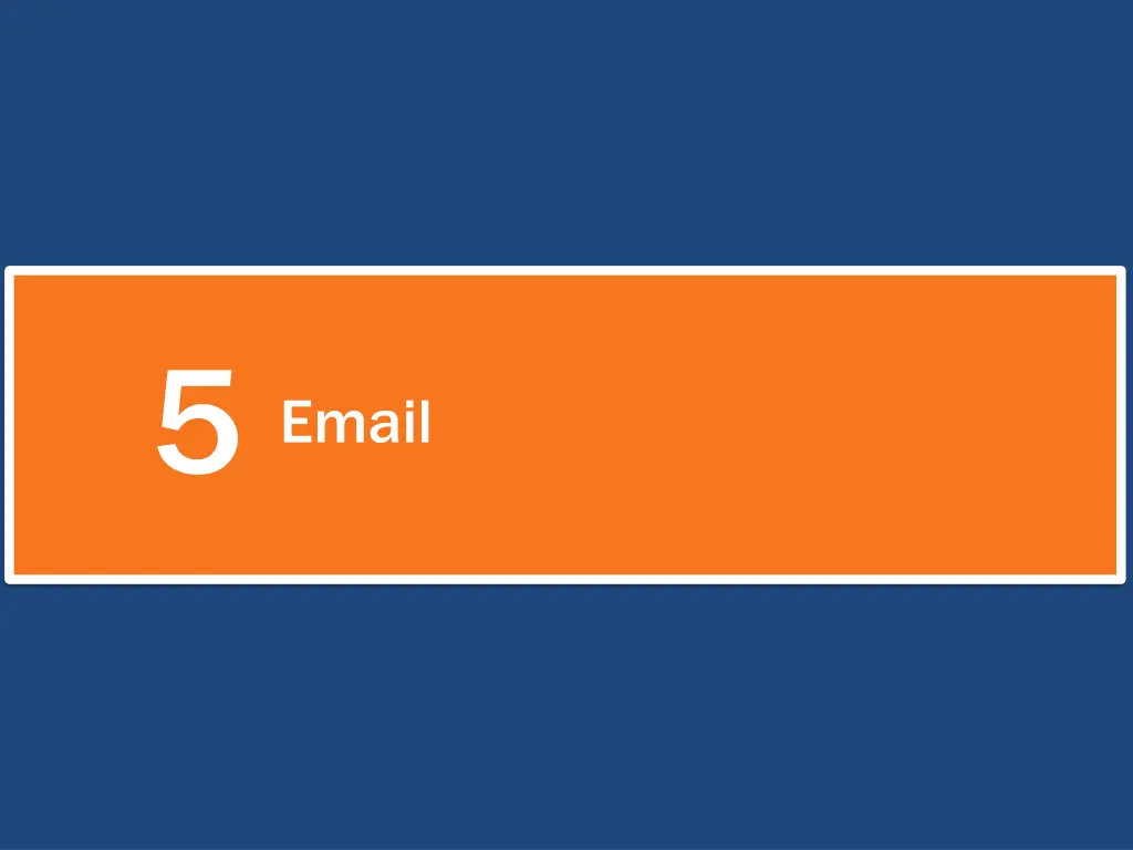 5 email