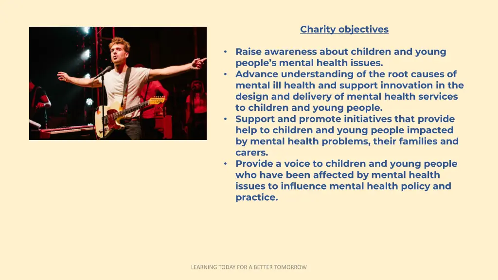 charity objectives