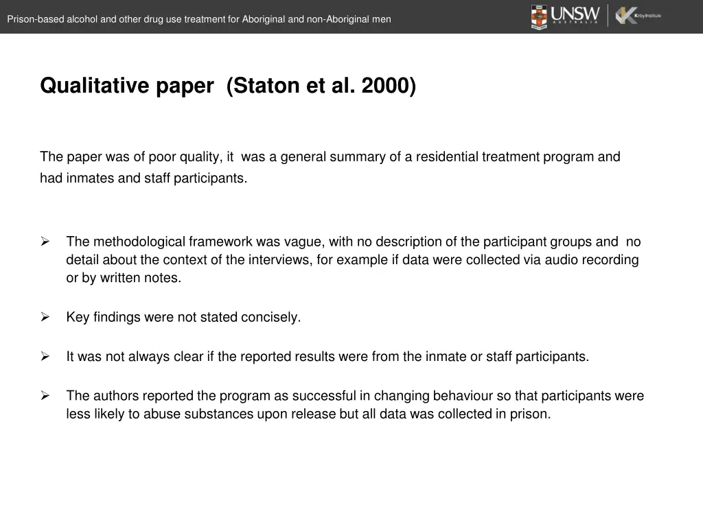 prison based alcohol and other drug use treatment 12
