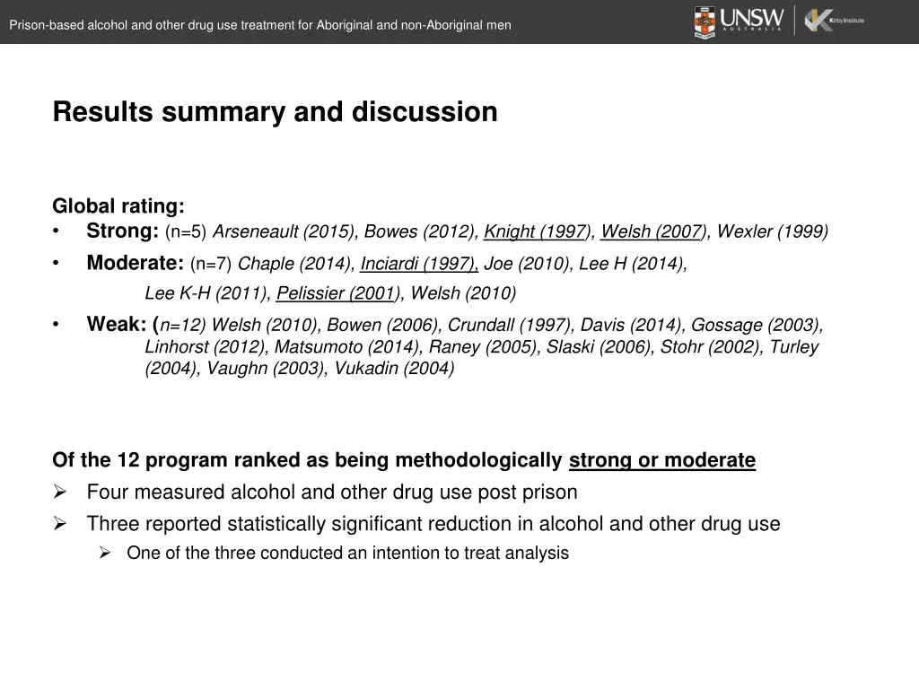 prison based alcohol and other drug use treatment 15