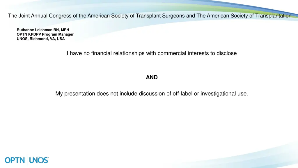 the joint annual congress of the american society