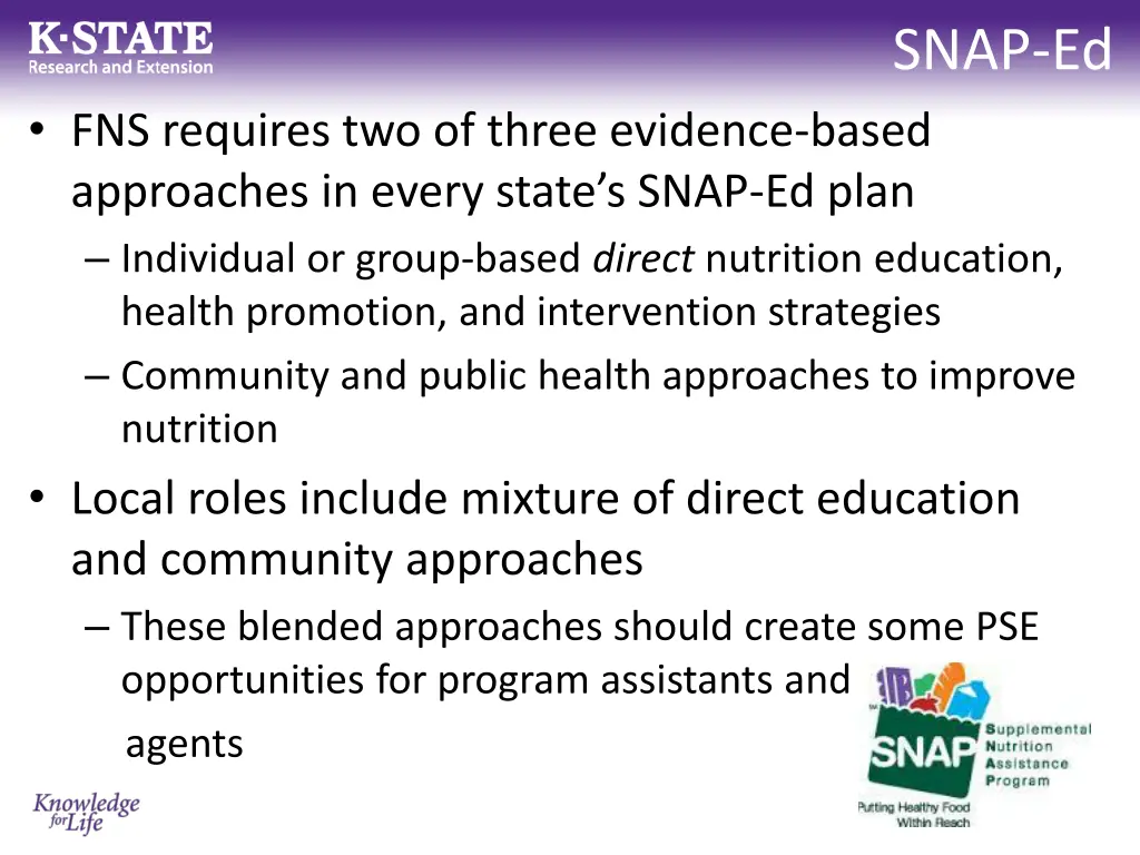 snap ed