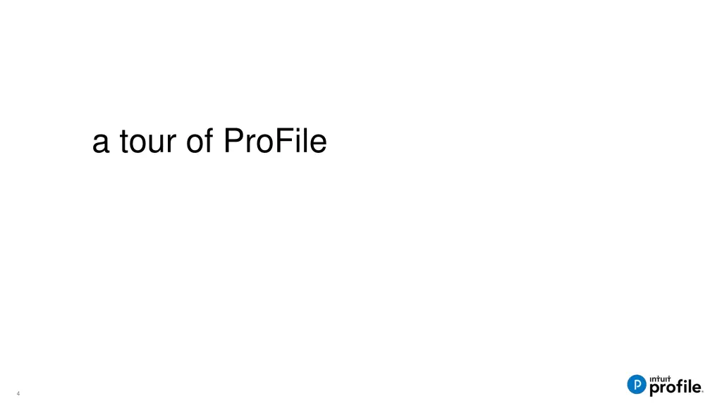a tour of profile