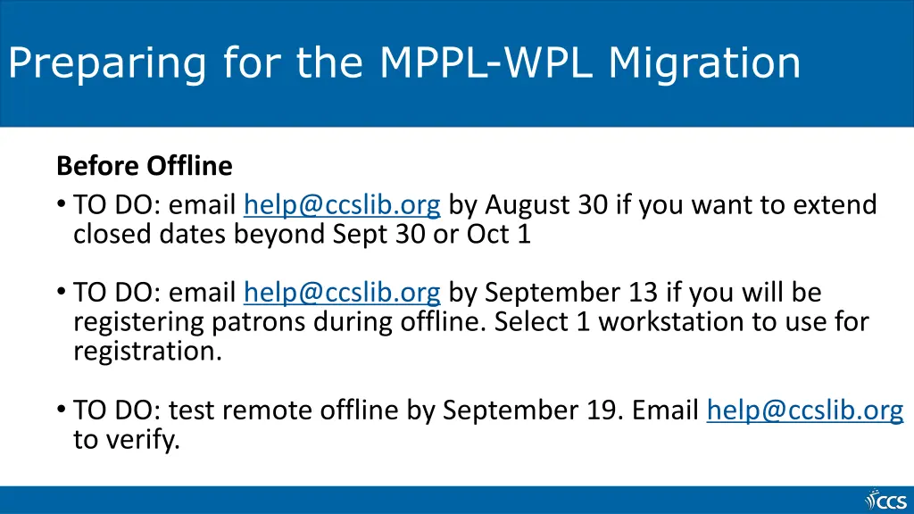 preparing for the mppl wpl migration 1