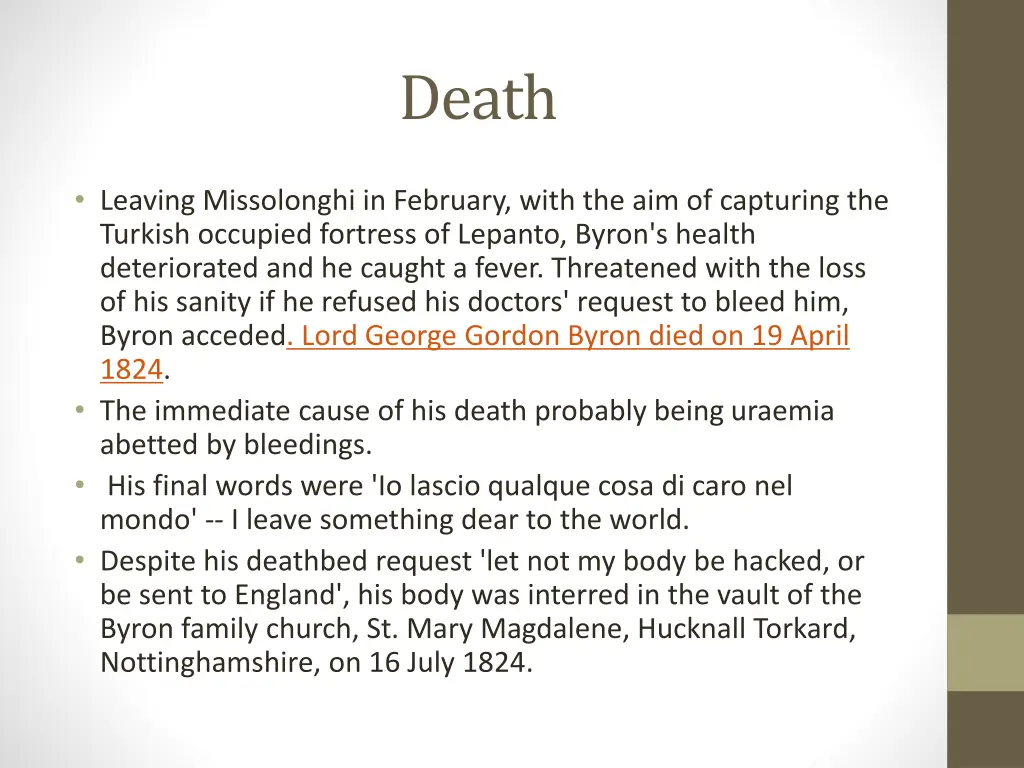 death