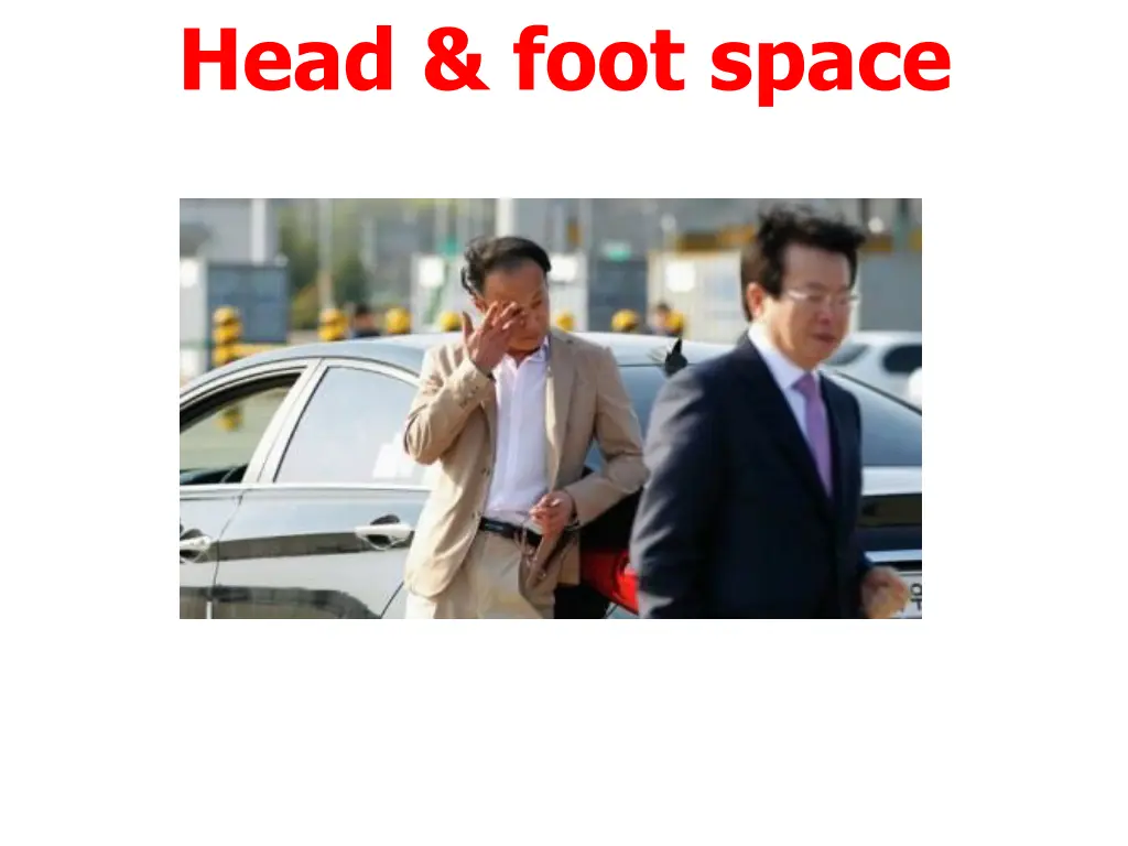 head foot space
