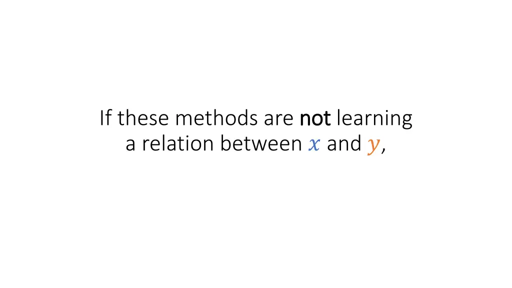 if these methods are not a relation between