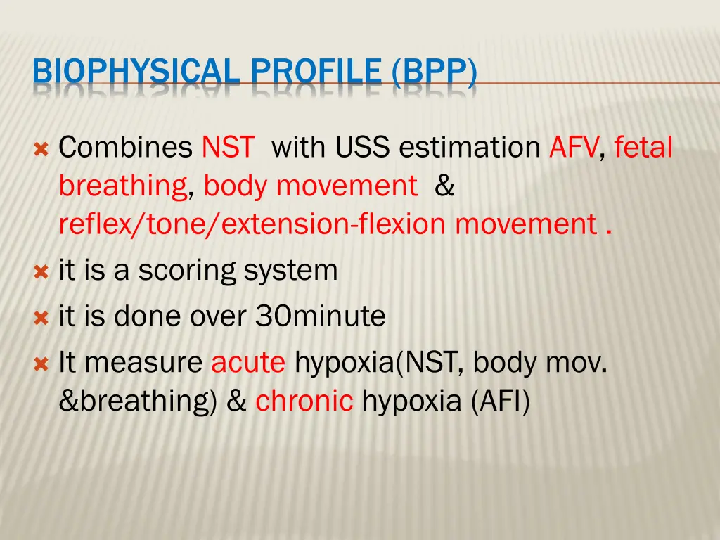 biophysical profile bpp