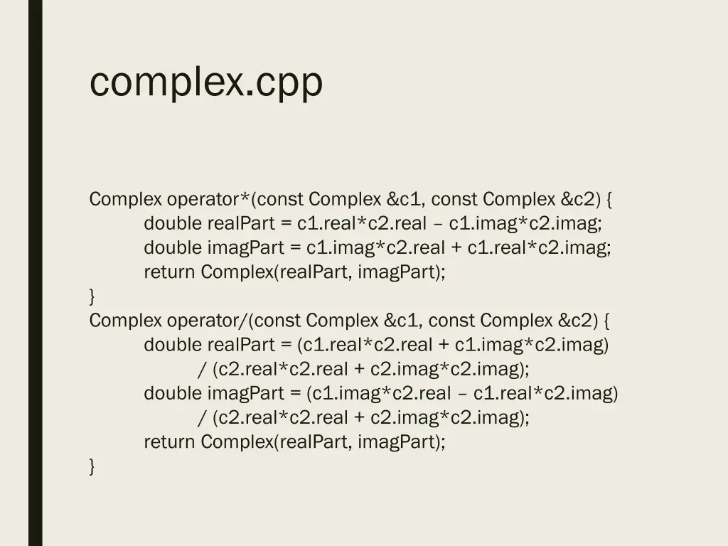 complex cpp 1