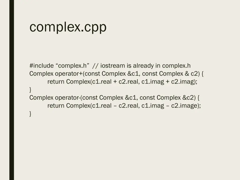 complex cpp