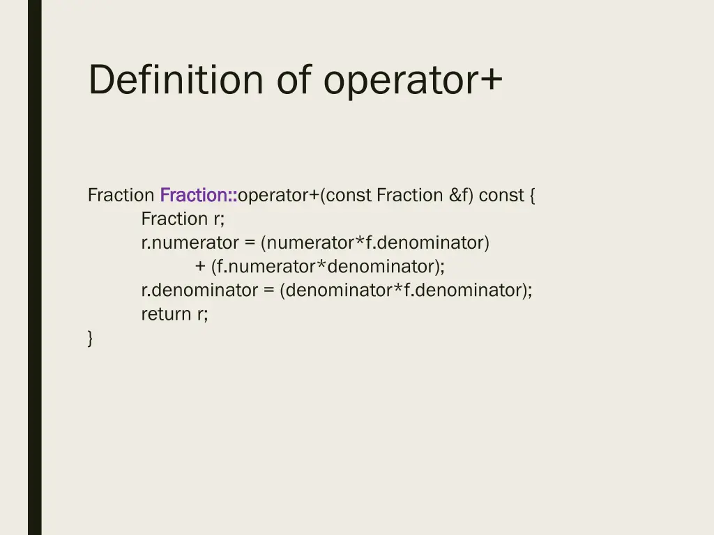 definition of operator
