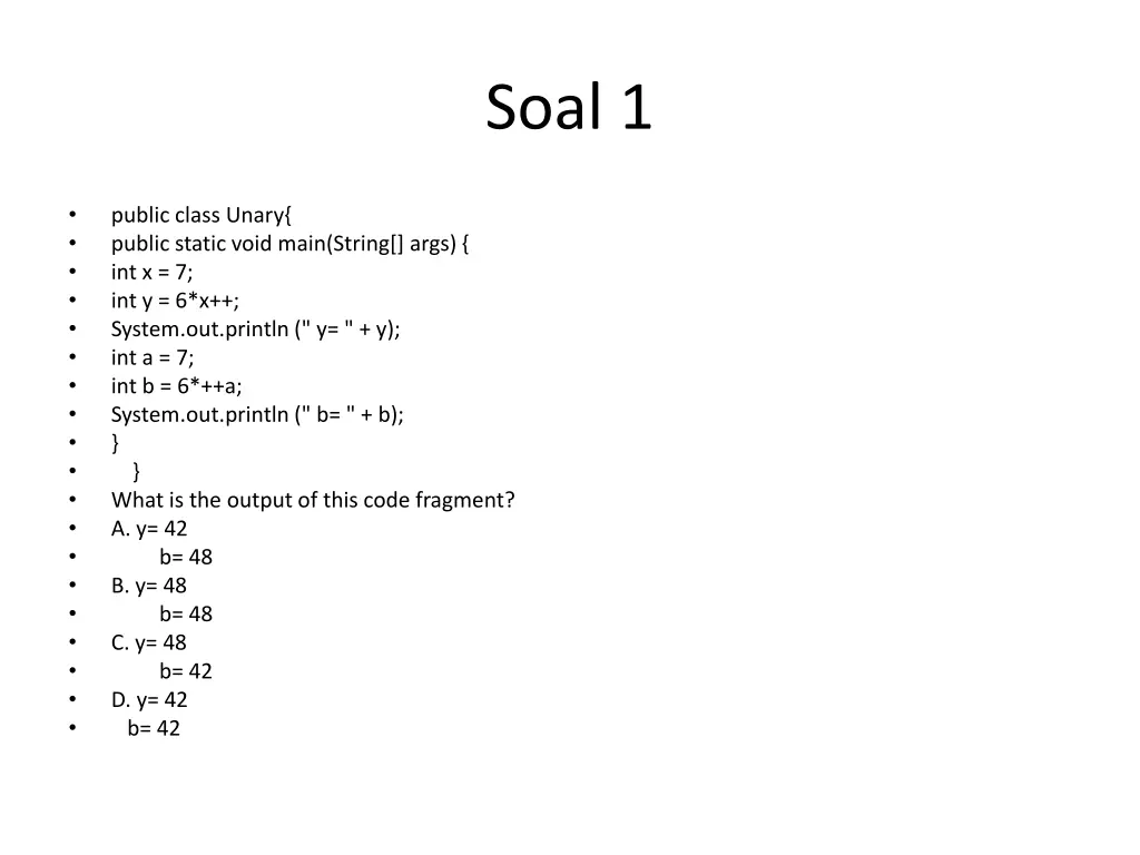 soal 1