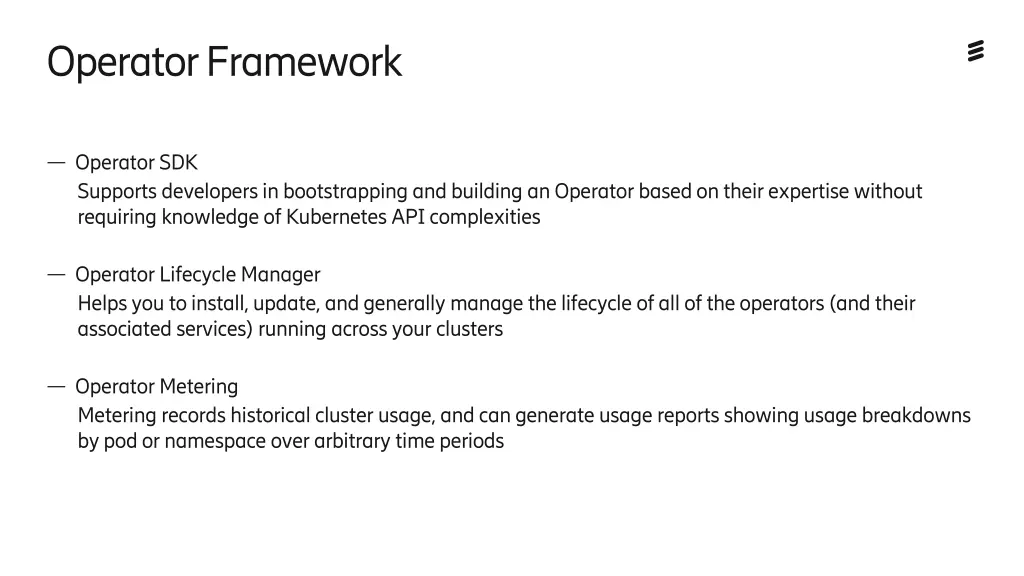operator framework