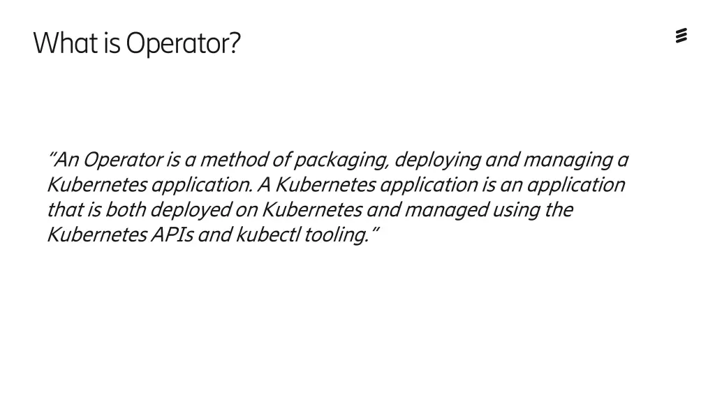 what is operator