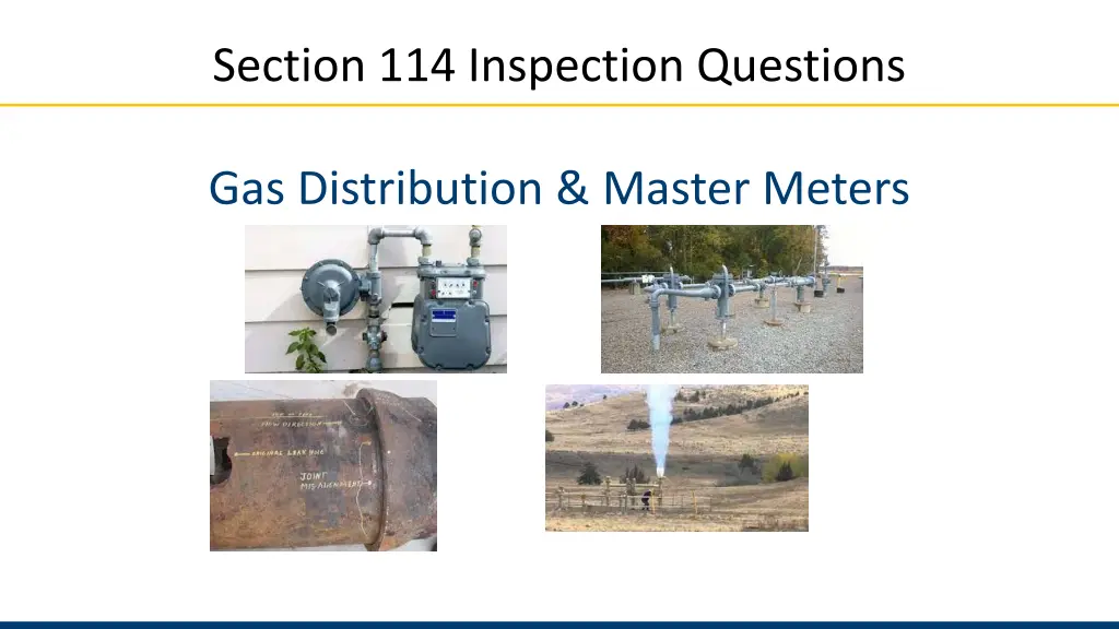 section 114 inspection questions