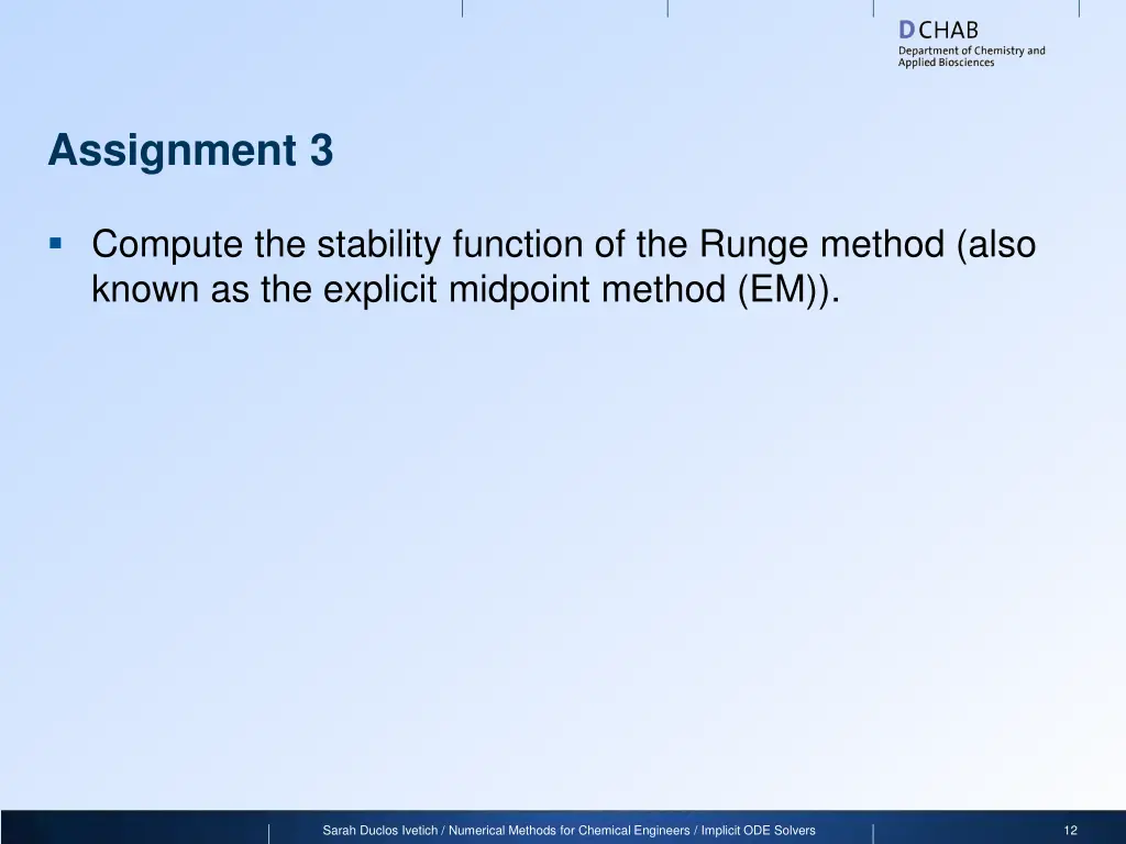 assignment 3