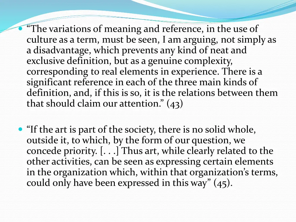 the variations of meaning and reference