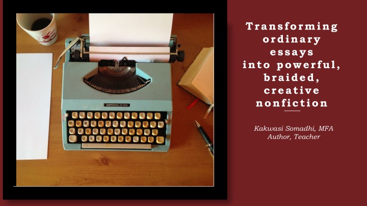 transforming ordinary essays into powerful