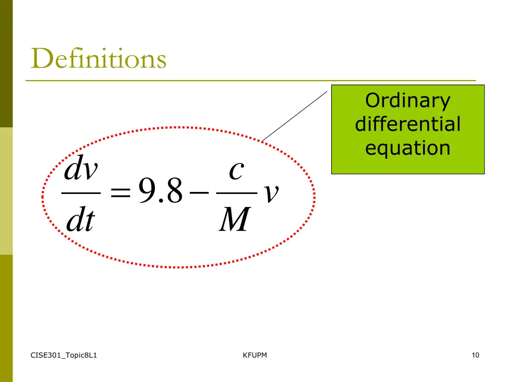 definitions