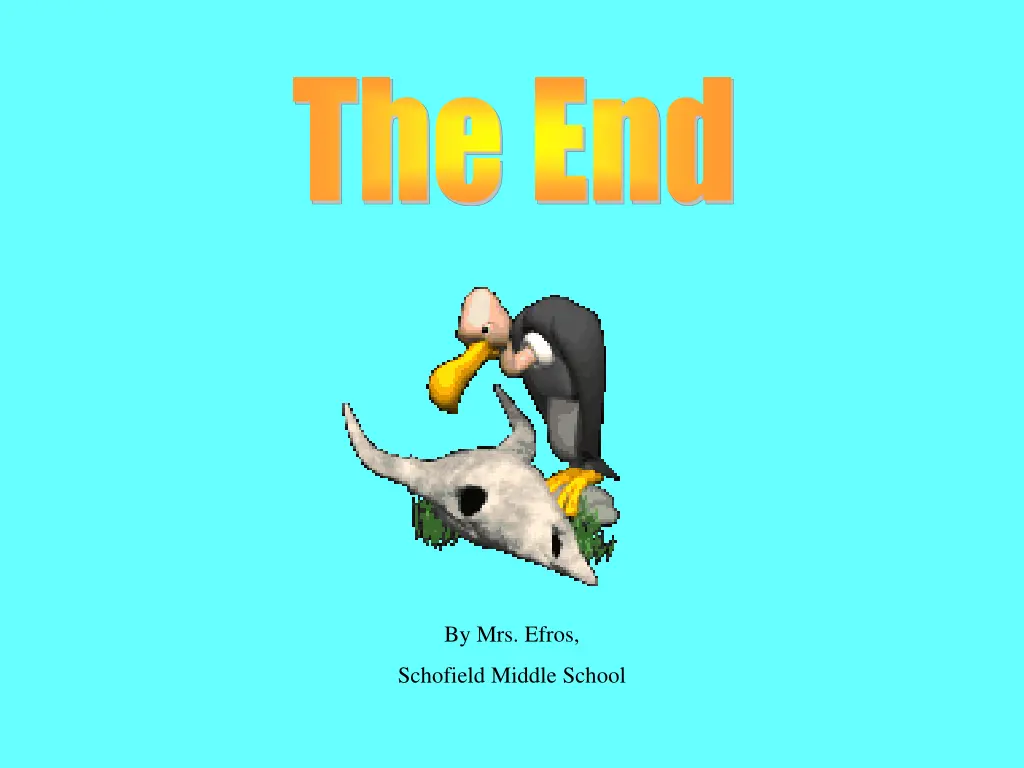 the end