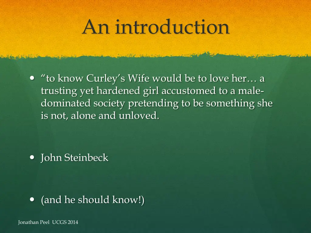 an introduction