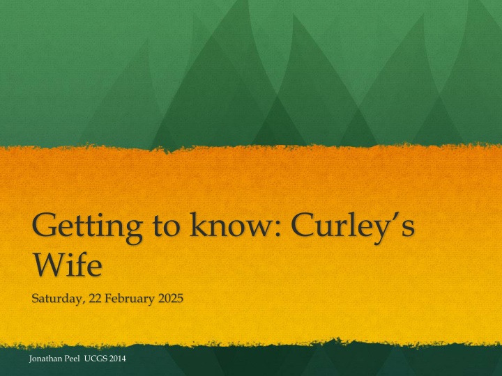 getting to know curley s wife saturday