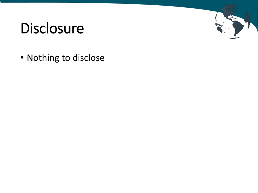 disclosure disclosure