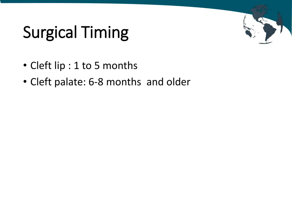 surgical surgical timing