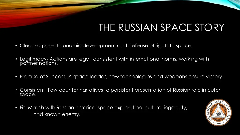 the russian space story