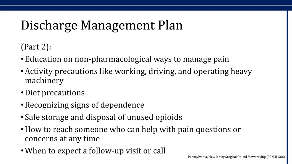 discharge management plan 1