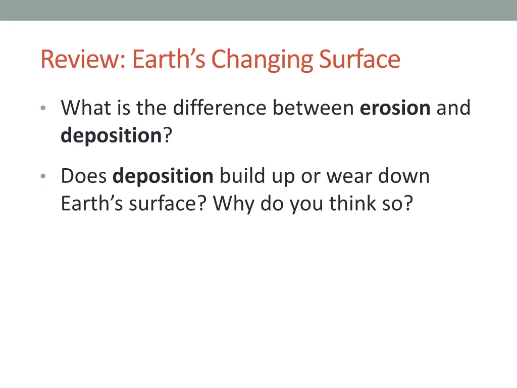 review earth s changing surface 3
