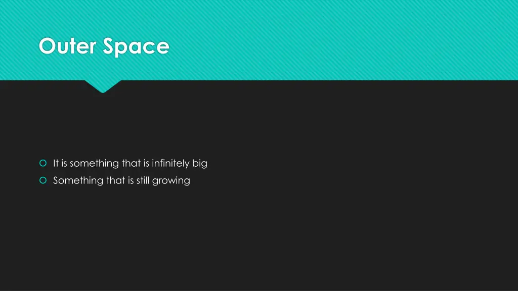 outer space