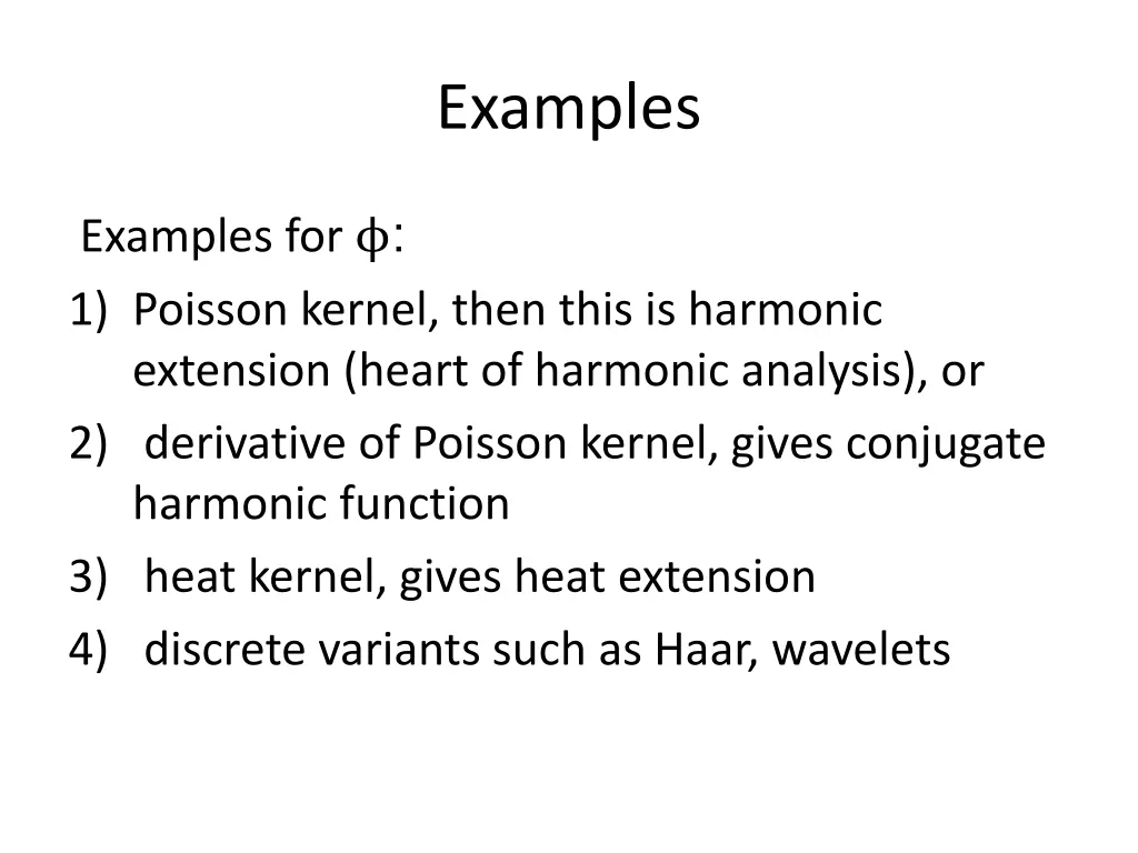 examples