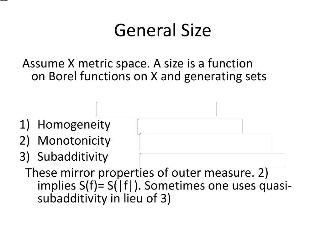 general size