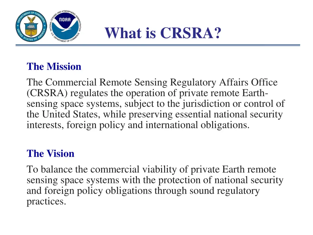 what is crsra